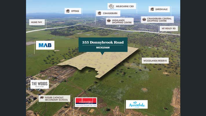 Sold Development Site & Land at 355 Donnybrook Road, Mickleham, VIC 3064 - realcommercial