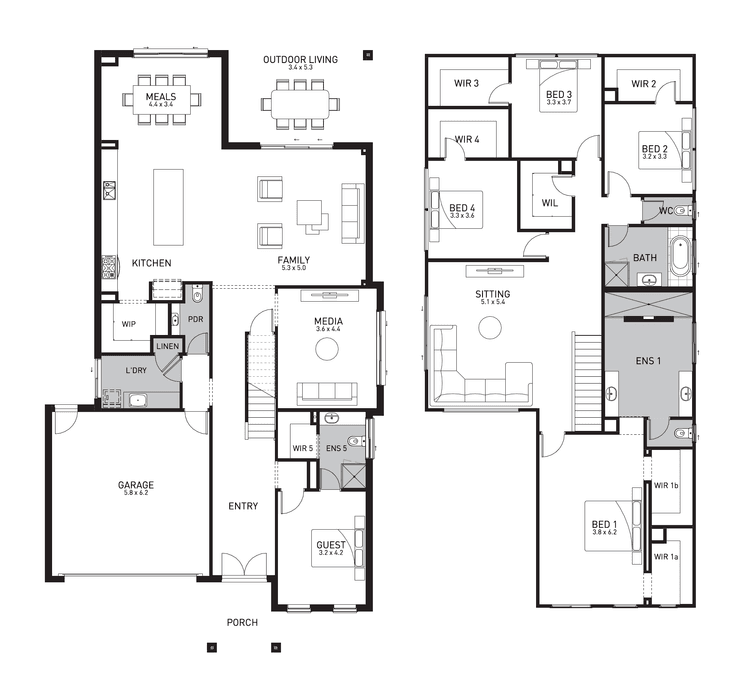 Sorrento 398 Home Design House Plan By Orbit Homes