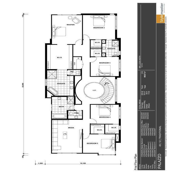 Palazzo Home Design & House Plan by Stylemaster Homes