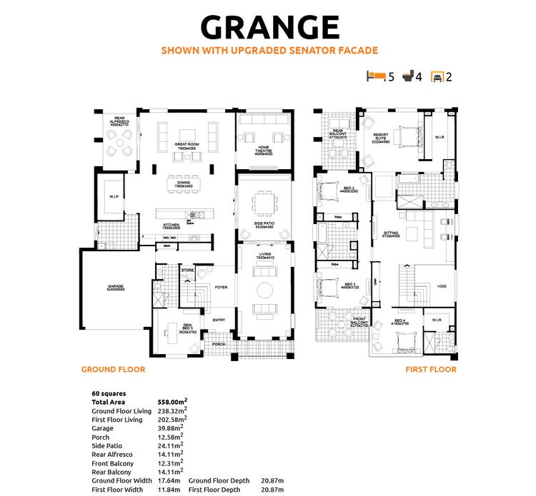 Grange Home Design & House Plan by Masterton Homes