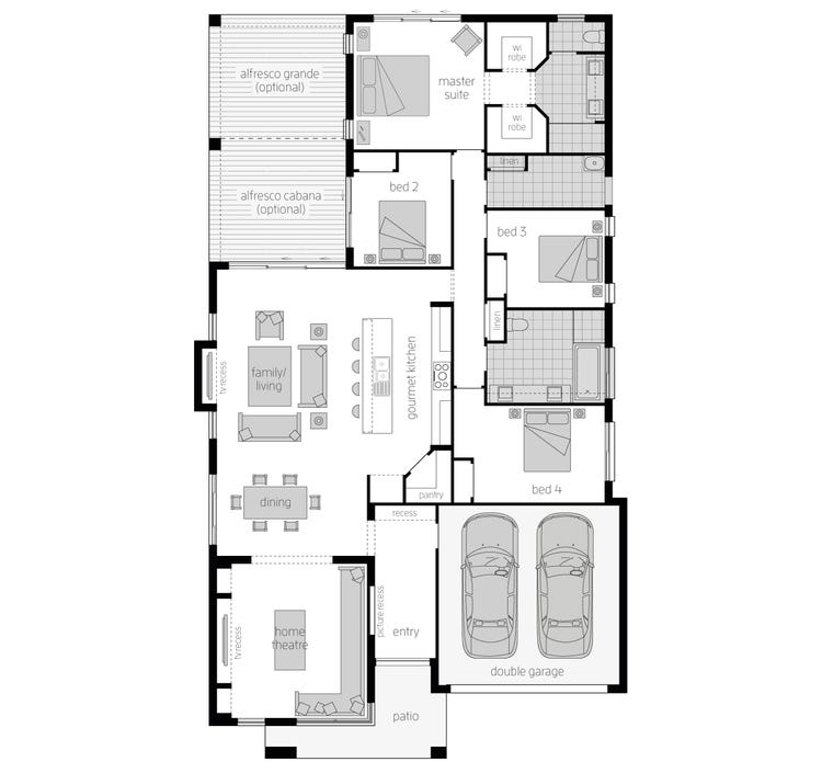 Monte Carlo Executive Home Design & House Plan by McDonald