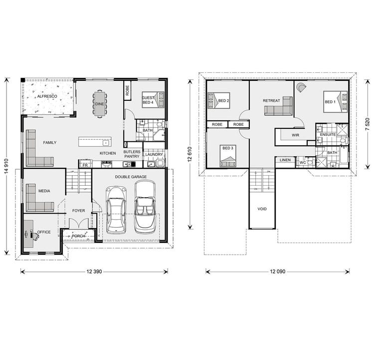 Laguna Home Design & House Plan by G.J. Gardner. Homes