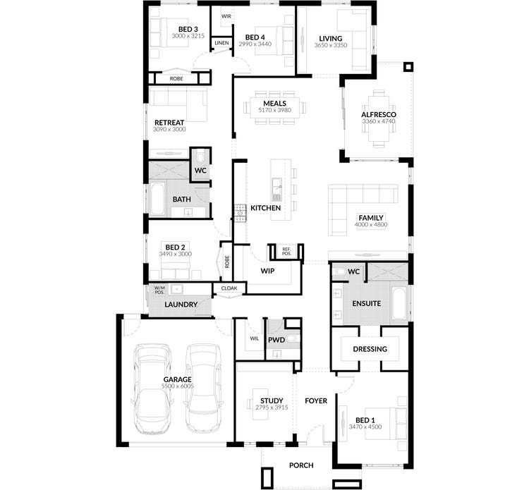 Garland 33 Home Design House Plan By Jg King Homes