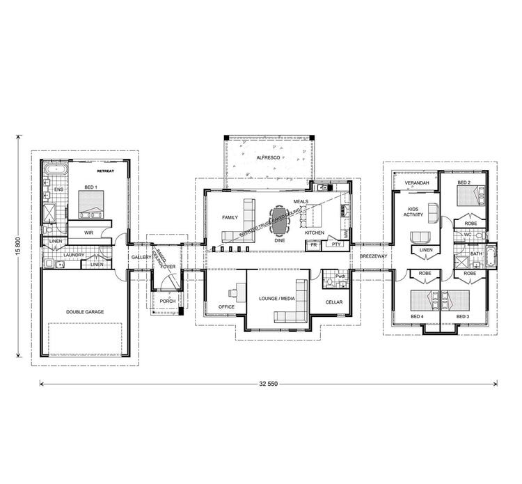 Rochedale Home Design House Plan By Gj Gardner Brisbane
