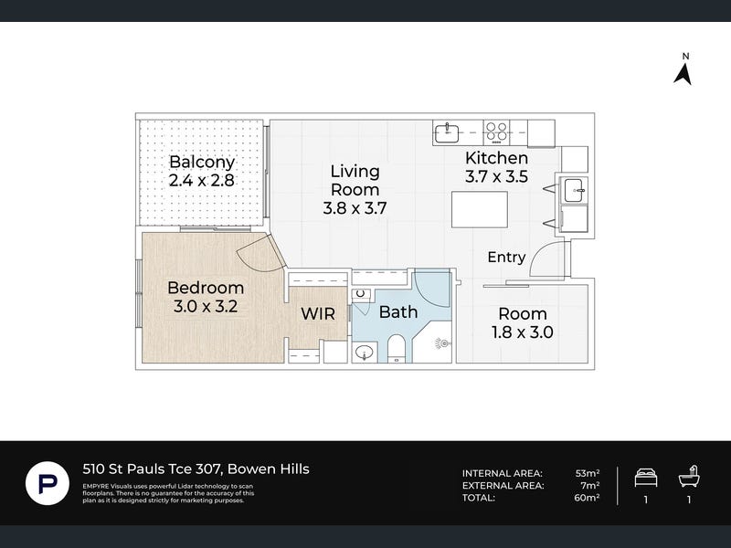 307/510 St Pauls Terrace, Bowen Hills