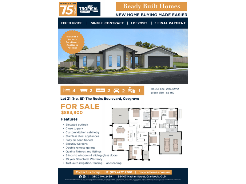 15 The Rocks Boulevard, Cosgrove