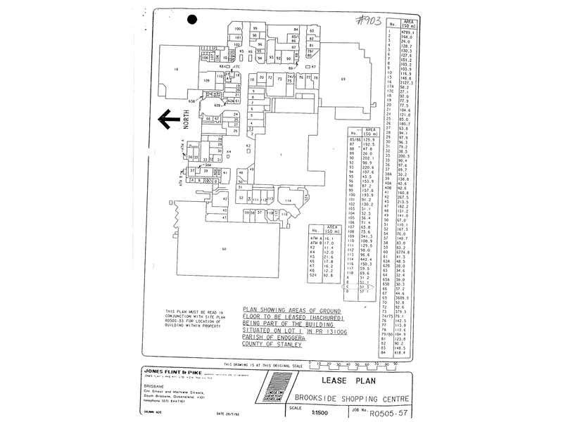 Brookside Shopping Centre Map