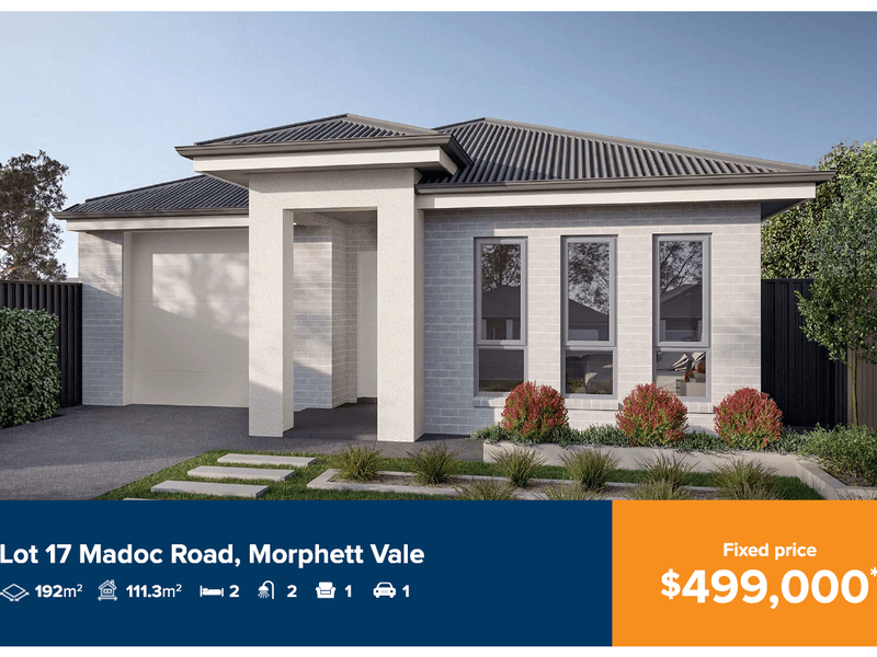 New House and Land Packages For Sale in Morphett Vale, SA 5162