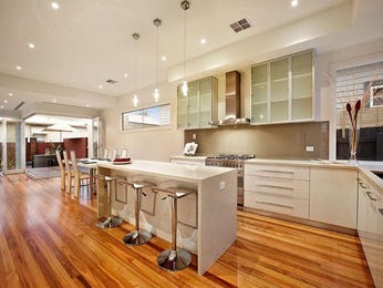 kitchen designs with island bench and pendant lighting